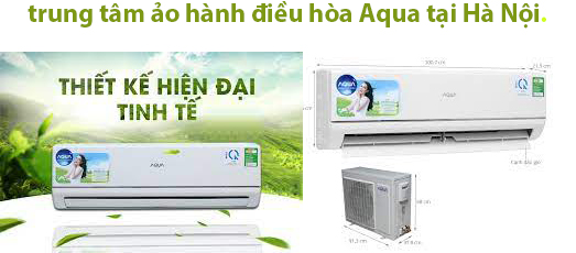 bảo hành điều hòa Aqua tại Hà Nội. 