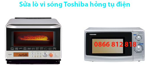 tụ nguồn lò vi sóng Toshiba bị hư hỏng