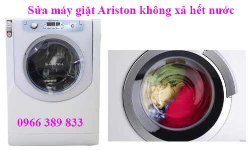 Sửa Máy Giặt Ariston Không Xả Hết Nước Tại Hà Nội