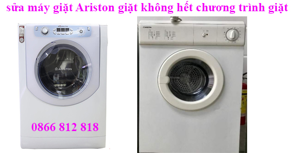 sửa máy giặt Ariston giặt không hết chương trình giặt