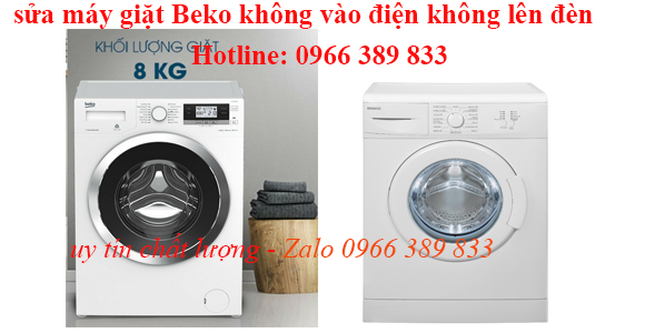 sưả m&aacute;y giặt Beko kh&ocirc;ng v&agrave;o điện kh&ocirc;ng l&ecirc;n đ&egrave;n