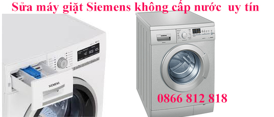 máy giặt Siemens không cấp nước 