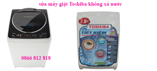 sửa máy giặt Toshiba không xả nước 