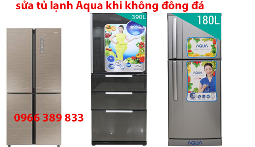 sửa tủ lạnh Aqua khi không đông đá