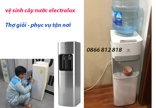 ve sinh cay nuoc electrolux