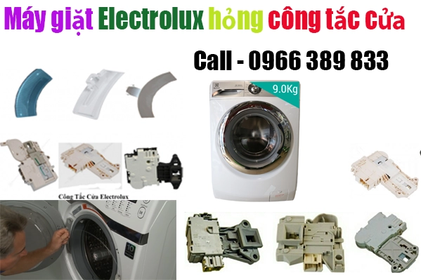 sửa máy giặt Electrolux hỏng công tắc khóa cửa tại hà nội