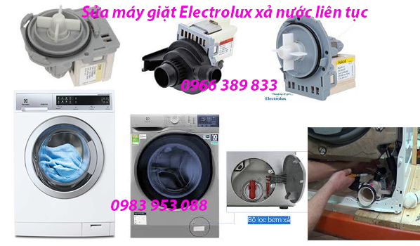 Sửa Máy Giặt Electrolux Xả Nước Liên Tục Tại Hà Nội