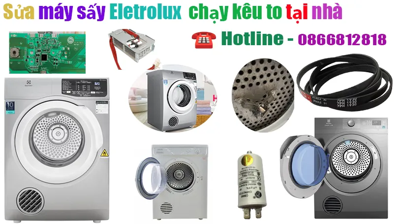 máy Electrolux kêu to khi hoạt động