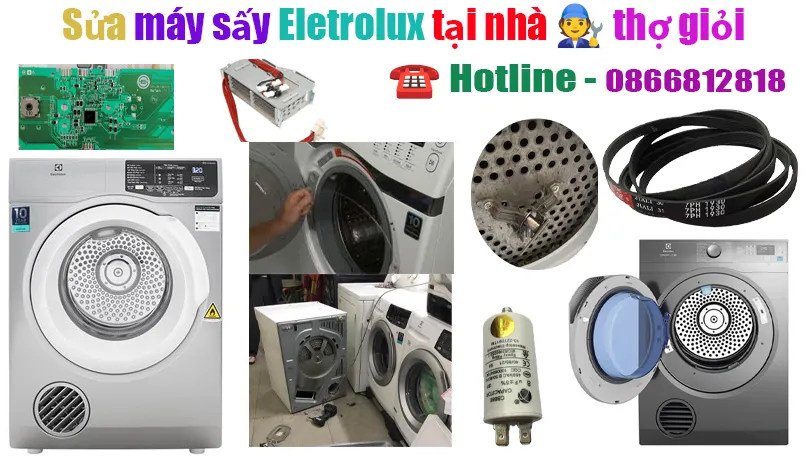 Sửa Máy Sấy Quần Áo Electrolux Tại Nhà